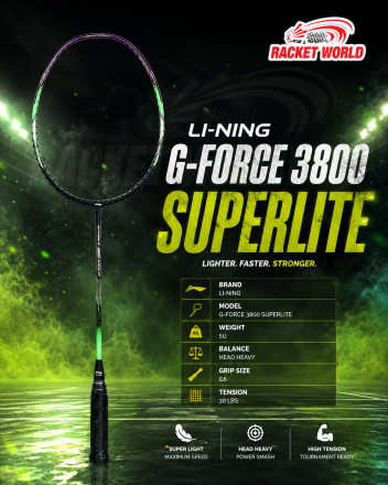 G FORCE 3800 SUPERLITE
