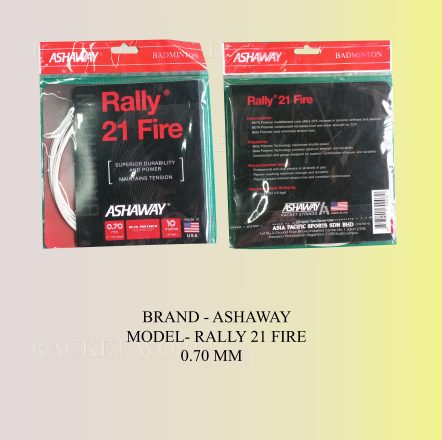 RALLY 21 FIRE