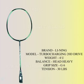 TURBOCHARGING 20D DRIVE