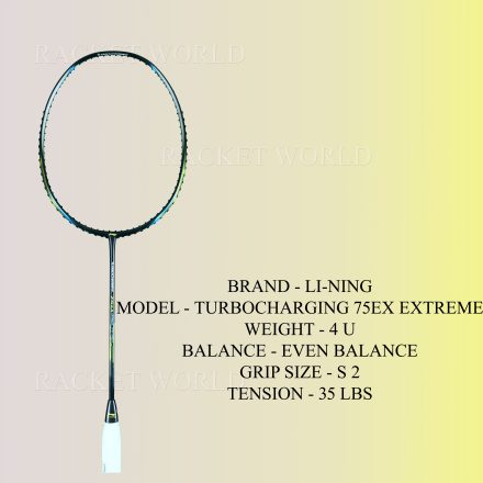 TURBOCHARGING 75EX